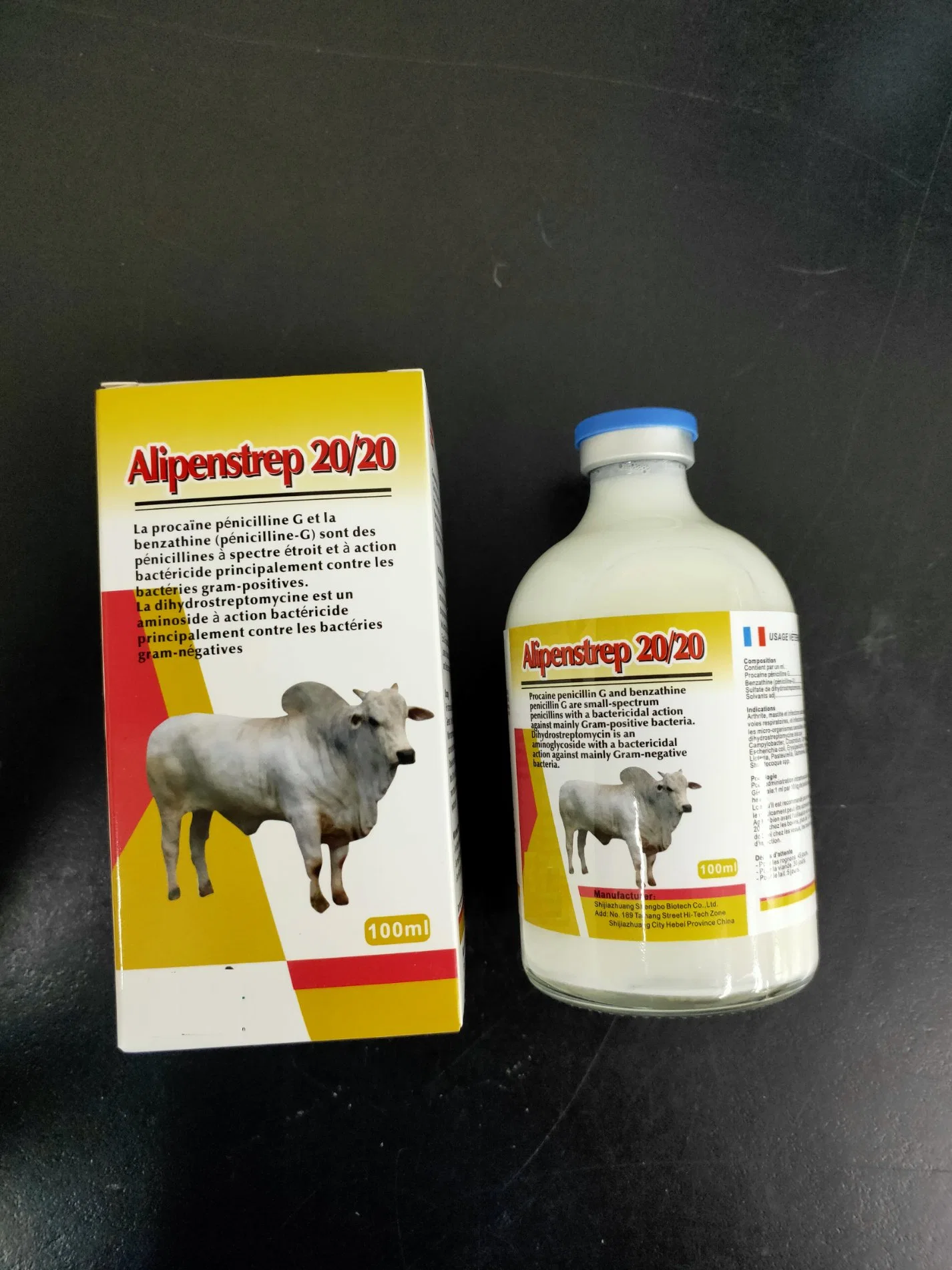 Penstrep 20/20 20/25 bovins de pénicilline moutons vétérinaire