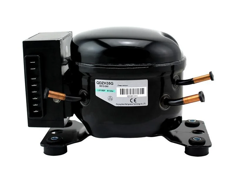 R134A R600A 12V/24V DC Refrigeration Compressor Qdzh35g