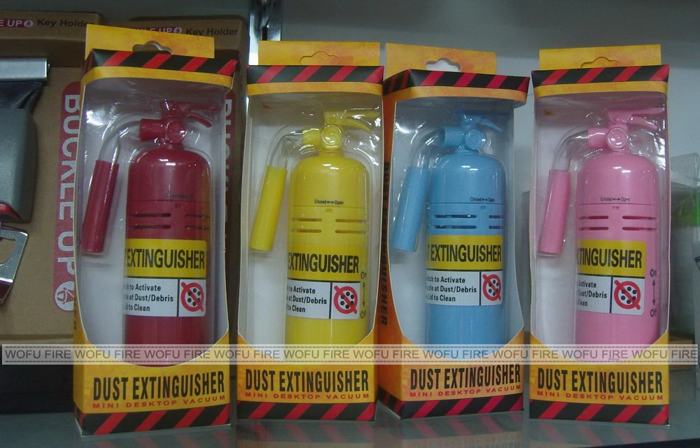 Novelty Dust Extinguisher Mini Desktop Vacuum Cleaner