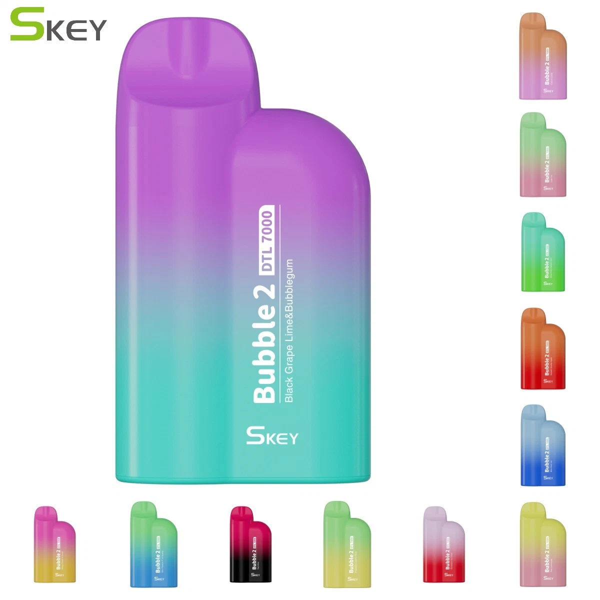 Skey Vape I Wholesale/Supplier vape Hookah Disposable/Chargeable Bubble2 Rdl Vaping 7000puffs Rechargeable Airflow Adjustable with 15ml Disposable/Chargeable with Factory Direct Price