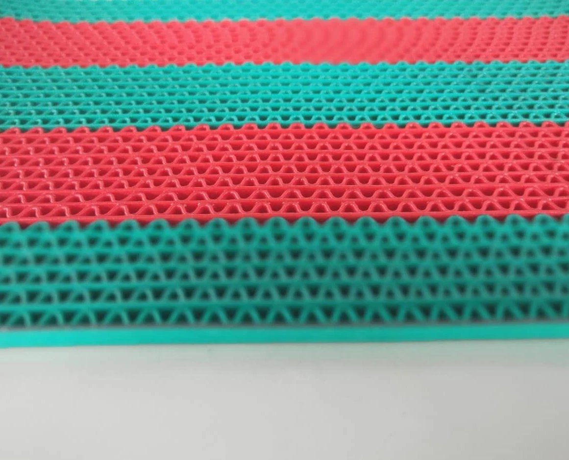 Original Factory Popular Sales Eco Environmental 1.2X15m S Shape PVC Swimming Pool Mat Mesh Mat Net Mat with Anti Slip