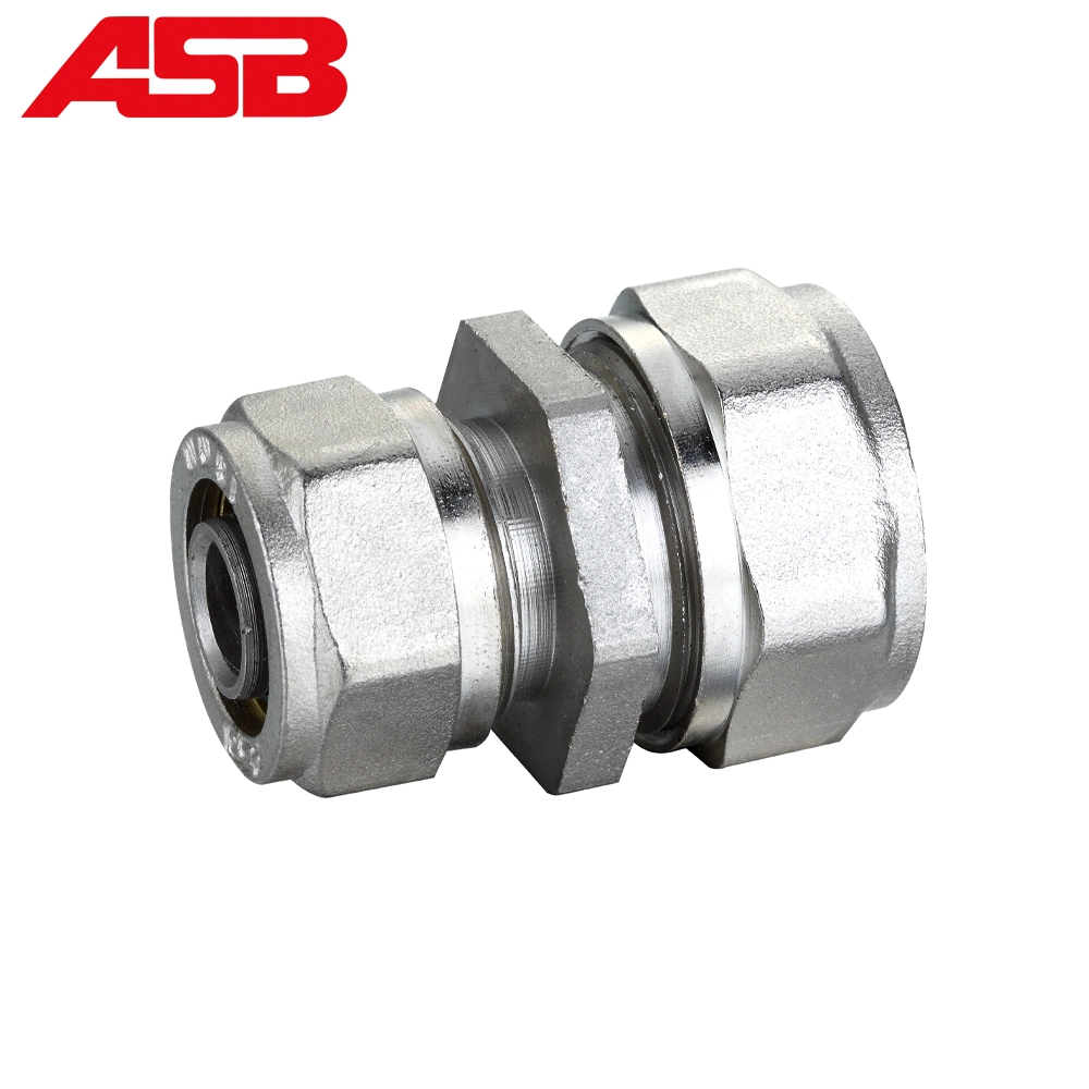 Free Replacement Asb/OEM Cartons by Sea or Air Barrel Nipple Brass Compression Fittings