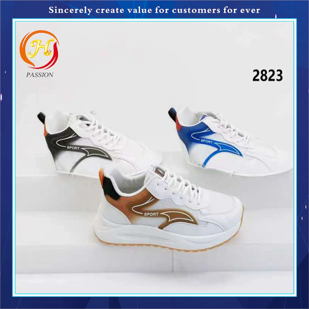 Leather Upper PVC Upper 5D Sneakers Sport for Men Mesh Shoes Upper