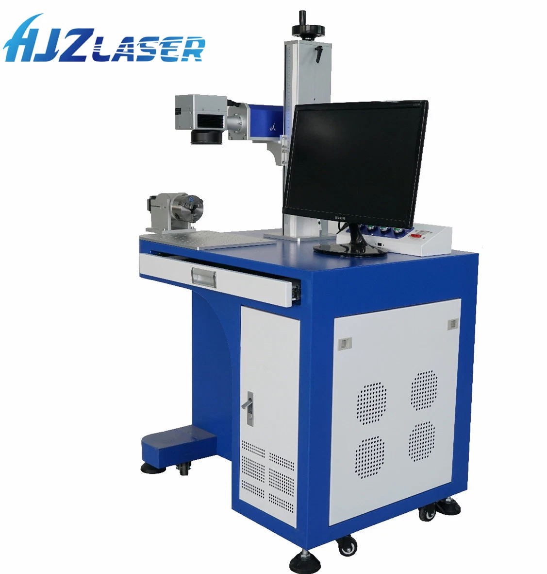 New Launched Standstill Laser Machine 20W 30W 50W Fiber Laser Marking/Engraving Machine on Pharmaceuticals