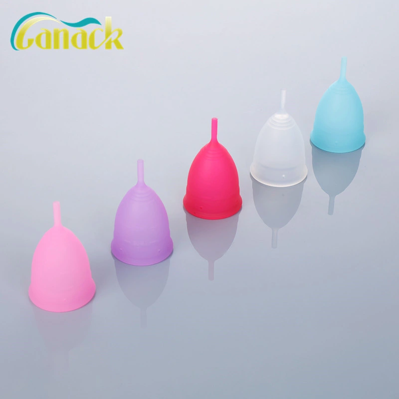 Kostenlose Probe Medizinische Silikon Menstruation Cup Sanitary Products