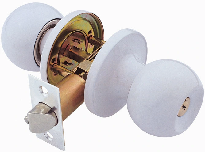 Tubular Knob Lockset Door Lock Ball Knob Enty Stainless Steel