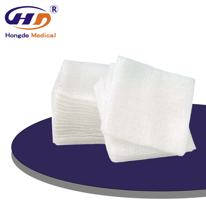 HD5 Non Woven or Cotton Compresses Medical Sterile Gauze Swab