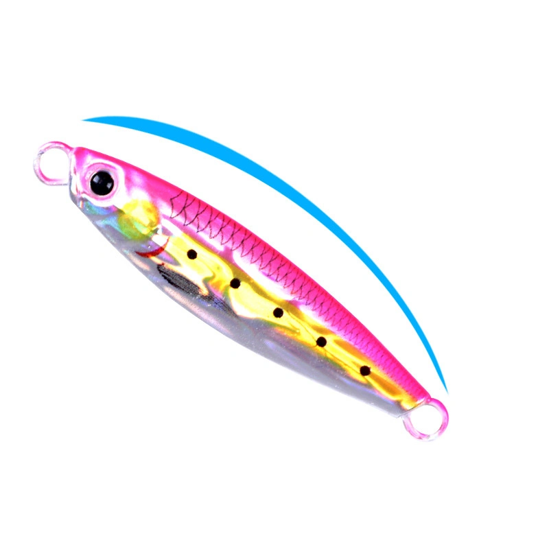 Fishing Lure Saltwater 7g-80g Glow Vertical Speed Fast Lead Jigs