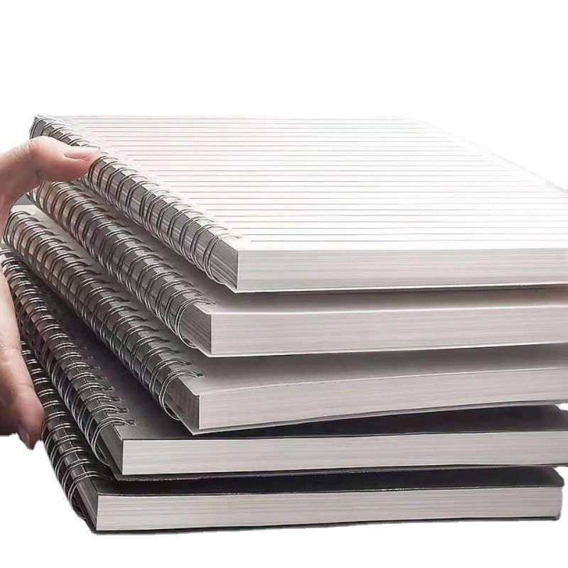 Haut de page papier personnalisé coloré Vente en gros bon marché spirale Notebook