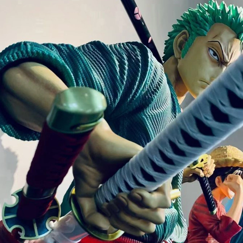 Estátua do tamanho da vida Zoro peça única Figura Zoro Escultura