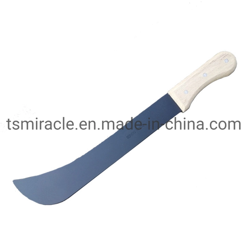 M204 Black Hardware de la cuchilla Jardín herramientas agrícolas con mango de madera cuchilla negra