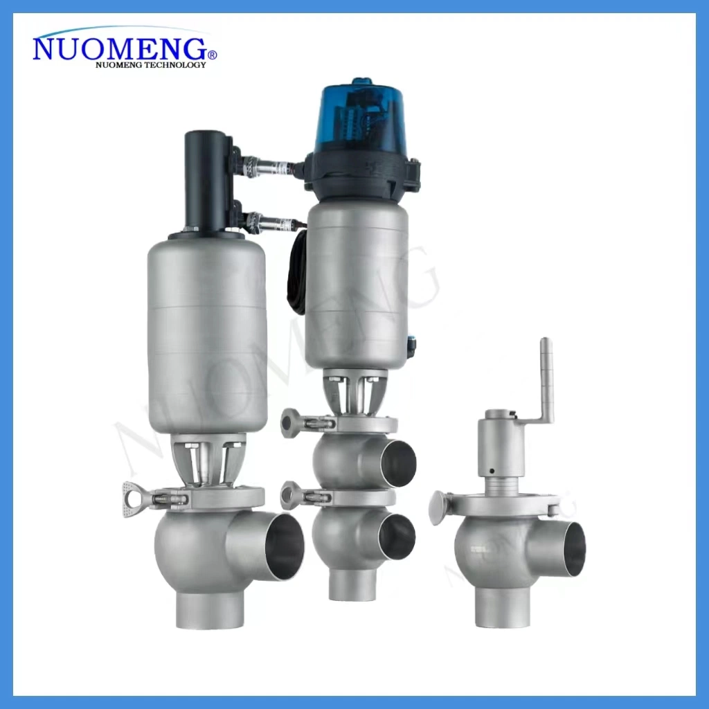 Sanitary Stainless Steel Pneumatic Union Reversing Valve (SMS-No. RJ0003)