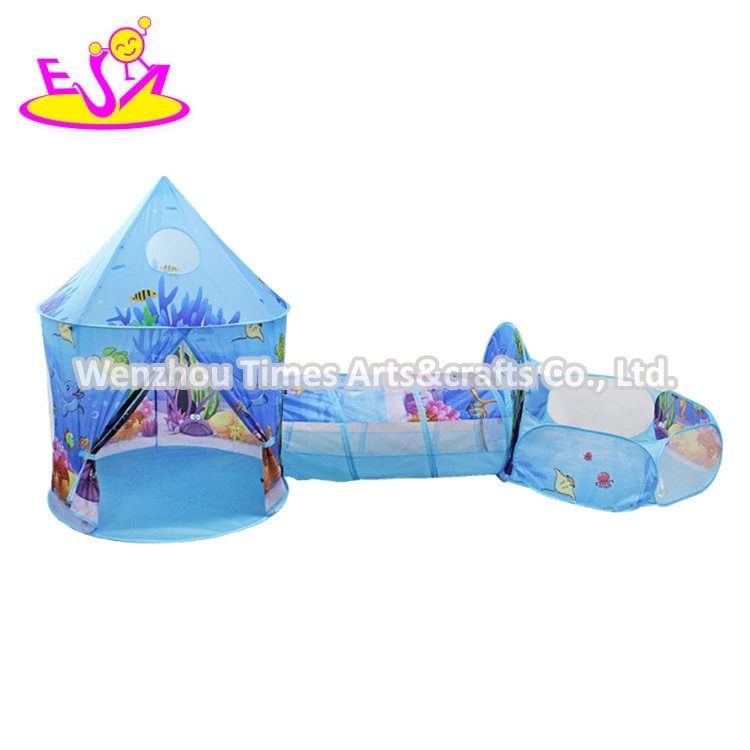 Most Popular Folding Crawl Playhouse Kids Play Tunnel for Wholesale/Supplier W08L021