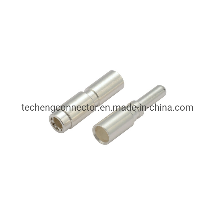 Custom IEC 62196 Silver Plating Brass Pins for Electric Car Charging Equipment Type 2 Plug