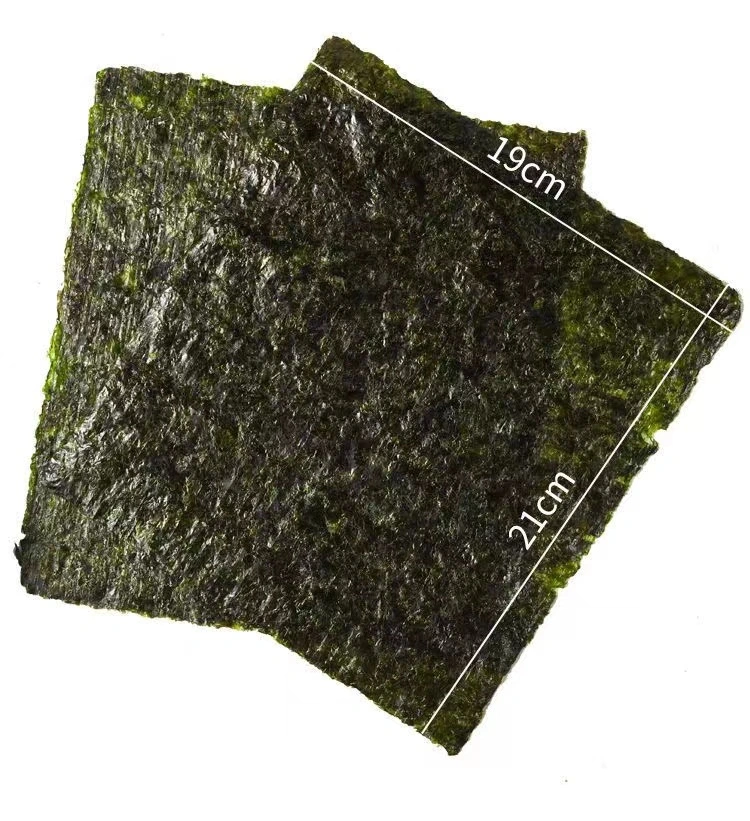 10/50/100 Sheets PCS OEM Factory Asia Japanese Yaki Sushi Roasted Seaweed Cuisine Foodstuff