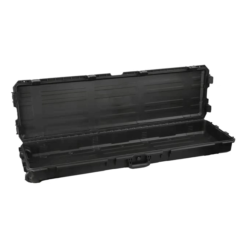 Universal 4X4 Puerta única de plástico abierto bloqueable Gran capacidad impermeable Caja de herramientas de almacenamiento de seguridad de barras de pesca de techo