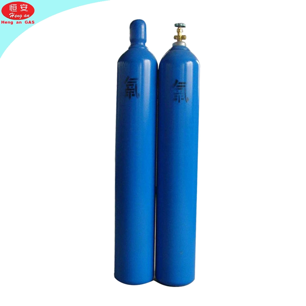 Réservoir d'oxygène en gros 10L 40L 50L Tanque médicinal de Oxigeno Bouteille d'oxygène portative 99.5 % petite taille de 50 lb