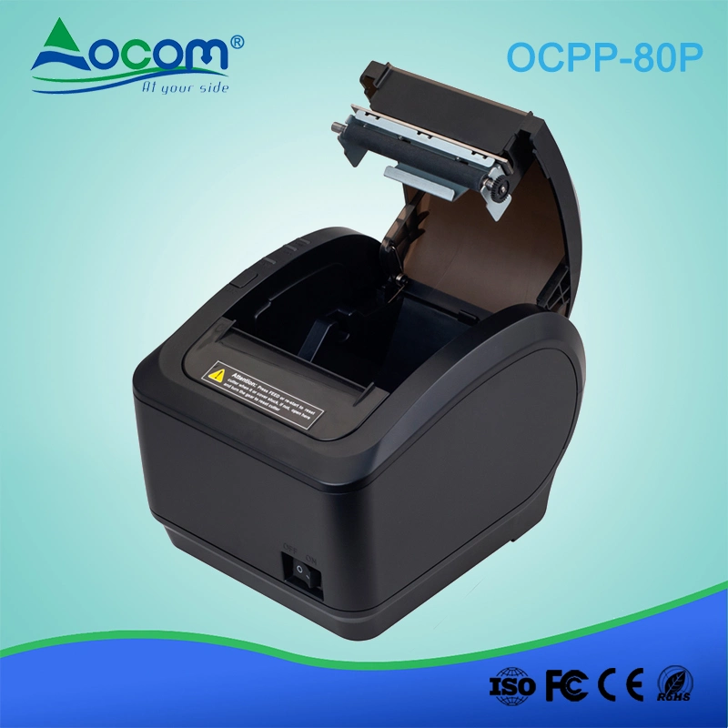 Ocom Auto Cut Thermal Label Printer Portable Thermal Receipt Printer with Auto-Cutter