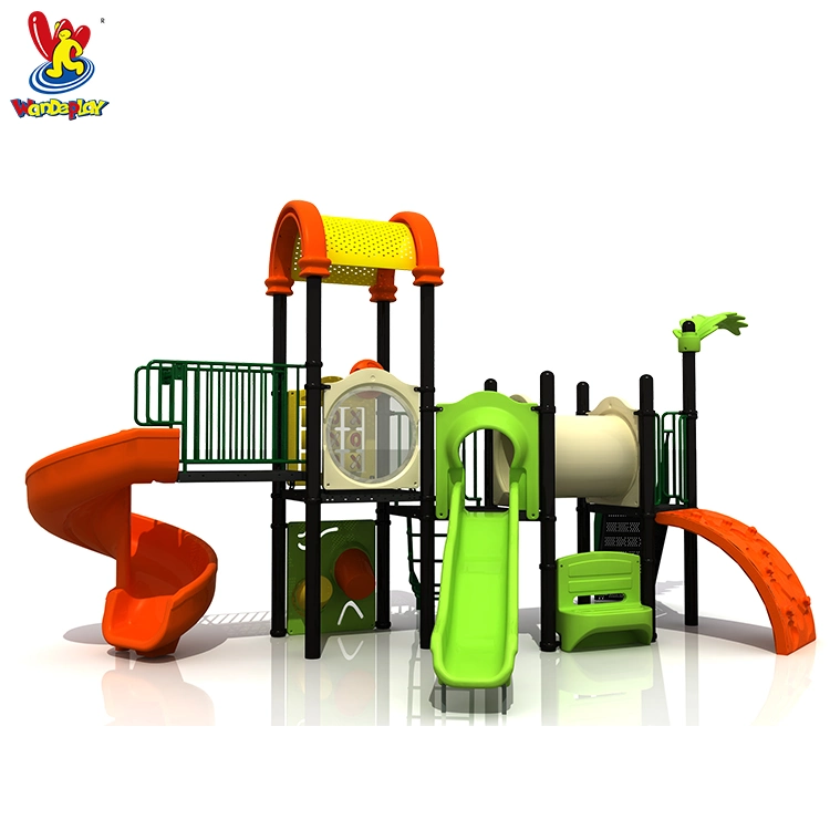 TUV Modélisation de la forêt Système de terrain de jeu en plastique intérieur Jouets pour enfants Parc aquatique Toboggan Jeu de parc d'attractions Ensembles de jeux de plein air Équipement de terrain de jeu pour enfants