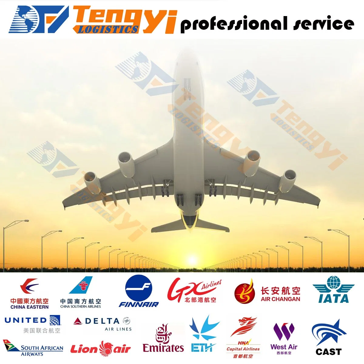 International Freight Forwarding/Air Logistics From China to Salvador/Teresina/Vitoria/Rio De Janeiro Brazil