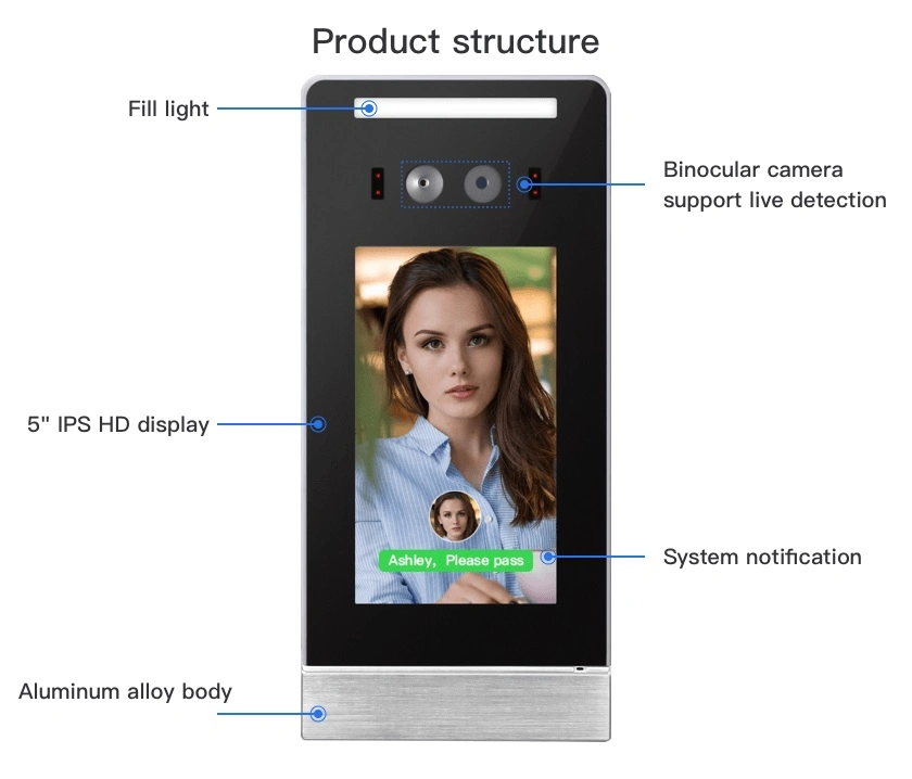 Face Recognition считывающее устройство контроля доступа дневного обучения