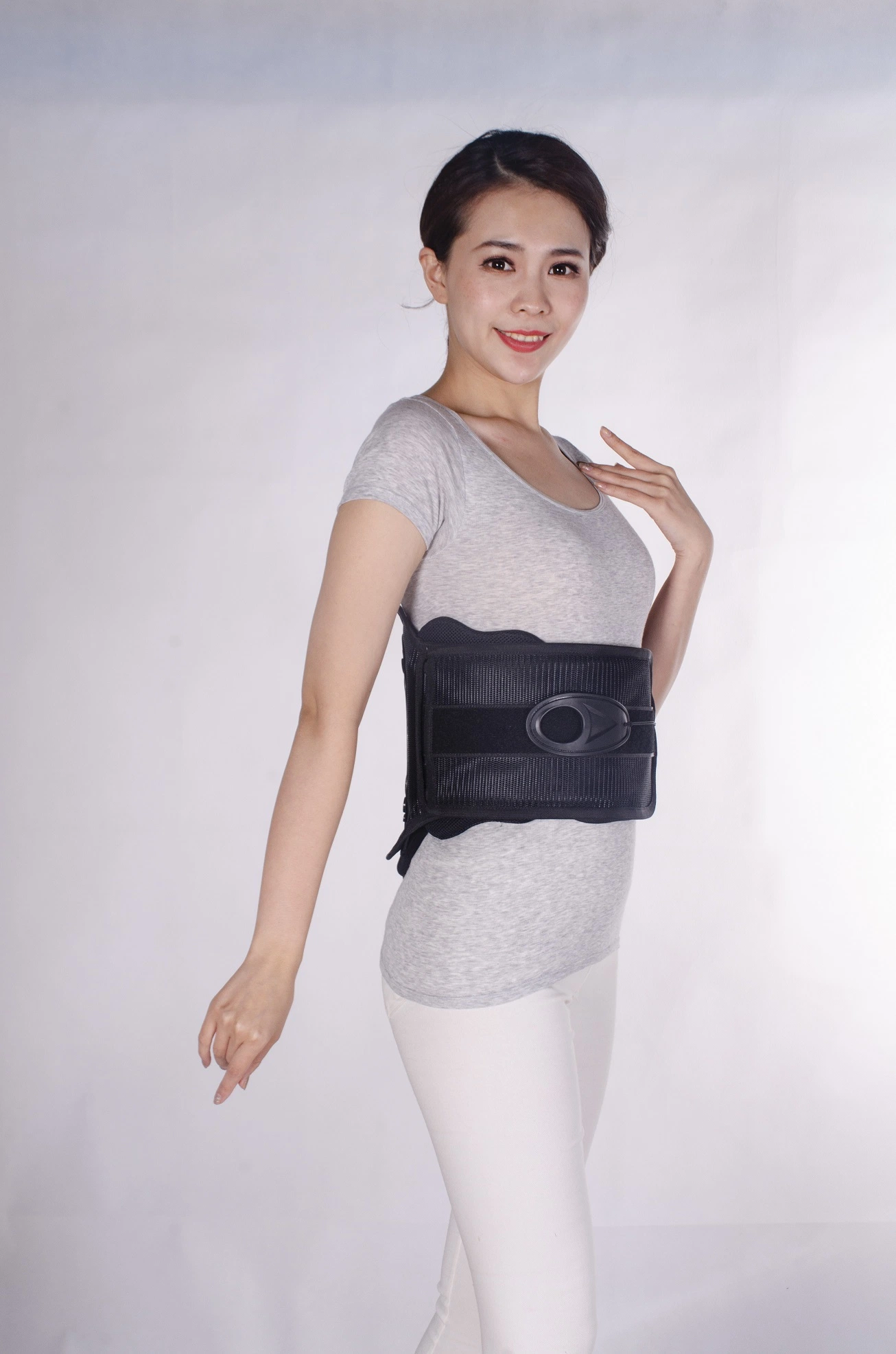 Adjustable Waist Straps for Sciatica, Spinal Stenosis, Scoliosis or Herniated Disc Lumbosacral Corset Belt with Pulley System