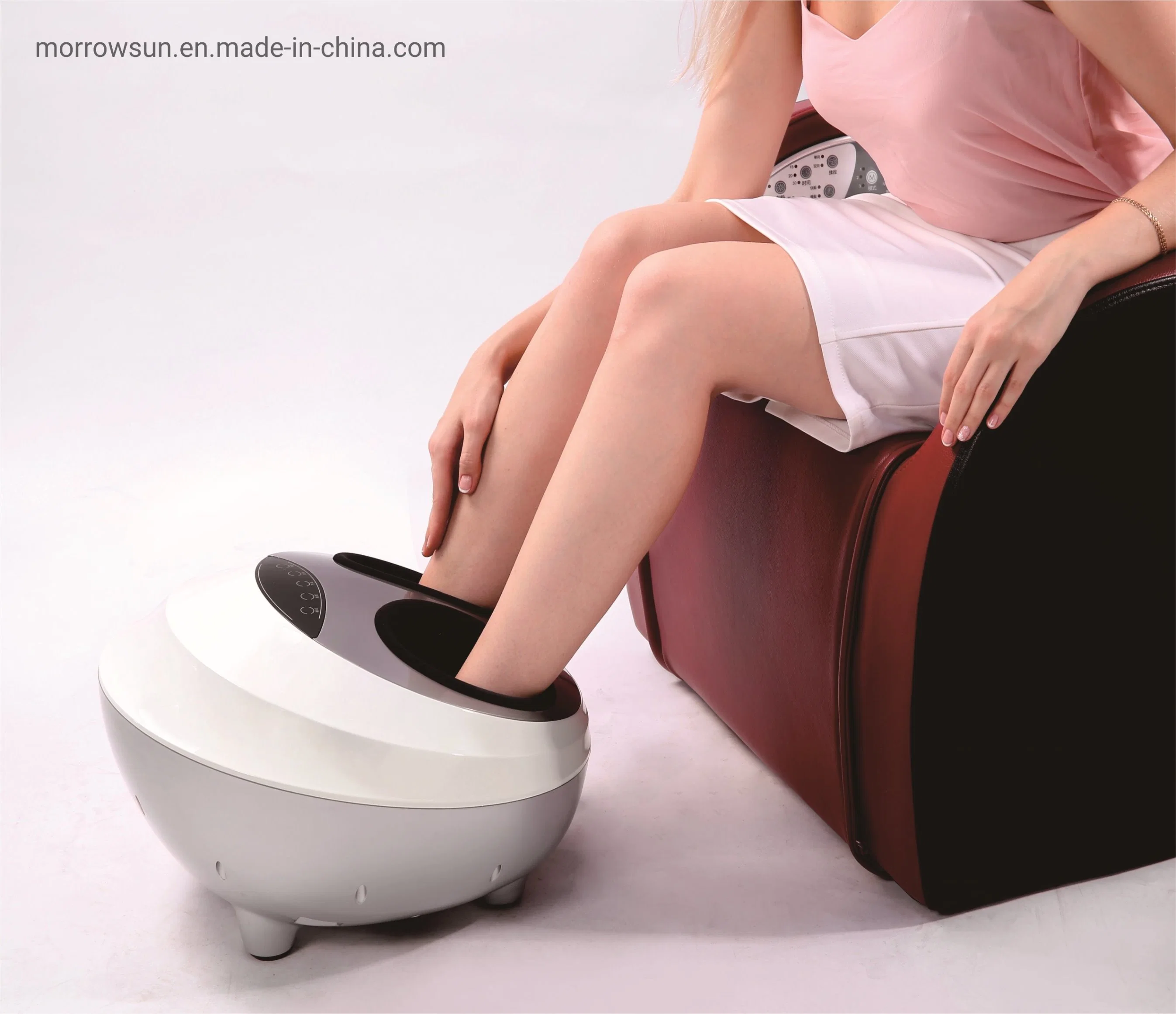 Europe Style Big Luxury Electrical 3D Rolling and Air Pressure Shiatsu Pain Relieve Full Wrap Foot Massager