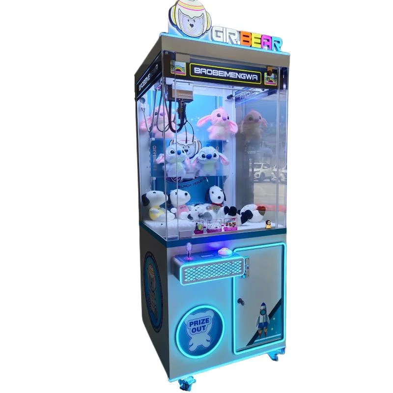 Australia Cheap Small Plush Doll Kit Coin Operated Game Toy Vending Claw Crane Arcade Machine for Sale