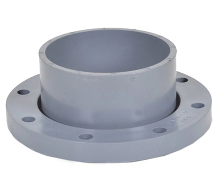 High quality/High cost performance Plastic Pipe Ts Flange UPVC Butterfly Valve Flange PVC Van Stone Flange UPVC Blank Flange UPVC Blind Flange for Water DIN Standard