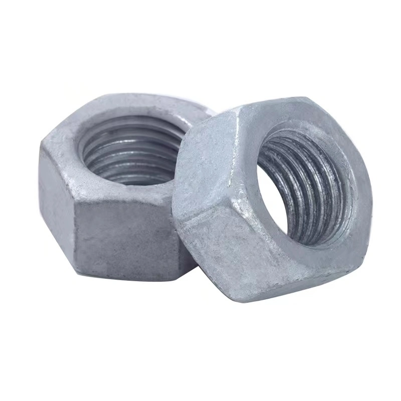 China Wholesale/Supplier Custom DIN934 Carbon Steel HDG Fasteners Hex Nut Hexagon Nut