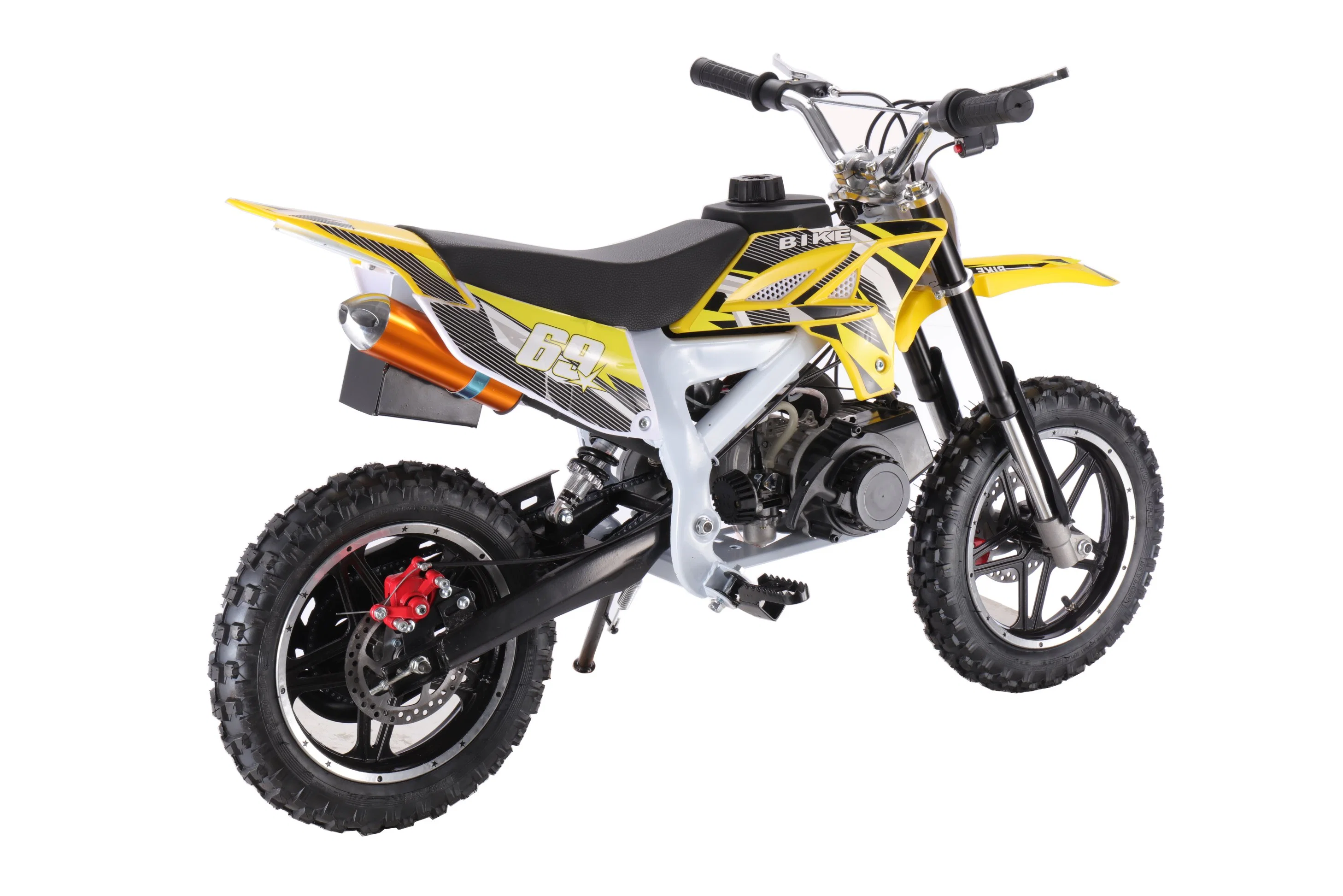 Hotselling Cheap 2 course de 10 pouces 49cc Mini Dirt Bike pour les enfants