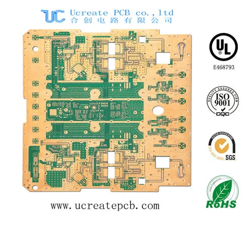 Double Sided Thick Gold PCB for Medical Device