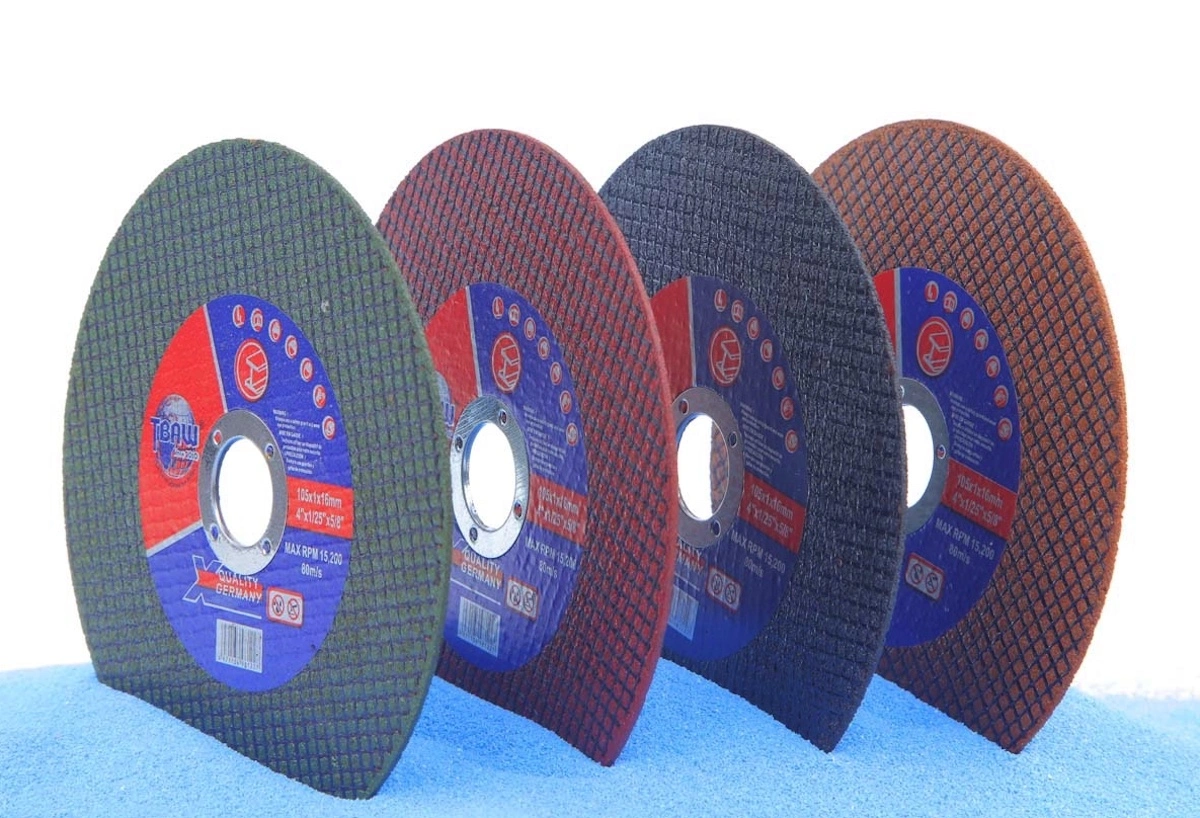 105 mm, 115 mm, 125 mm discos de corte abrasivos para Metal/Corte de Aço Inoxidável