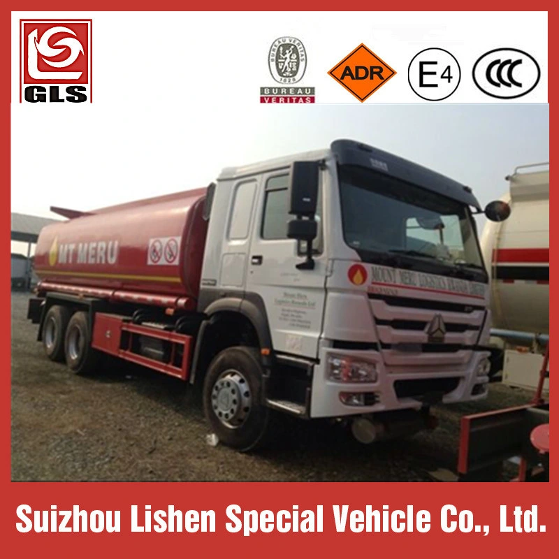 Sinotruk HOWO 6X4 20000L 20000L Fuel Tank Truck