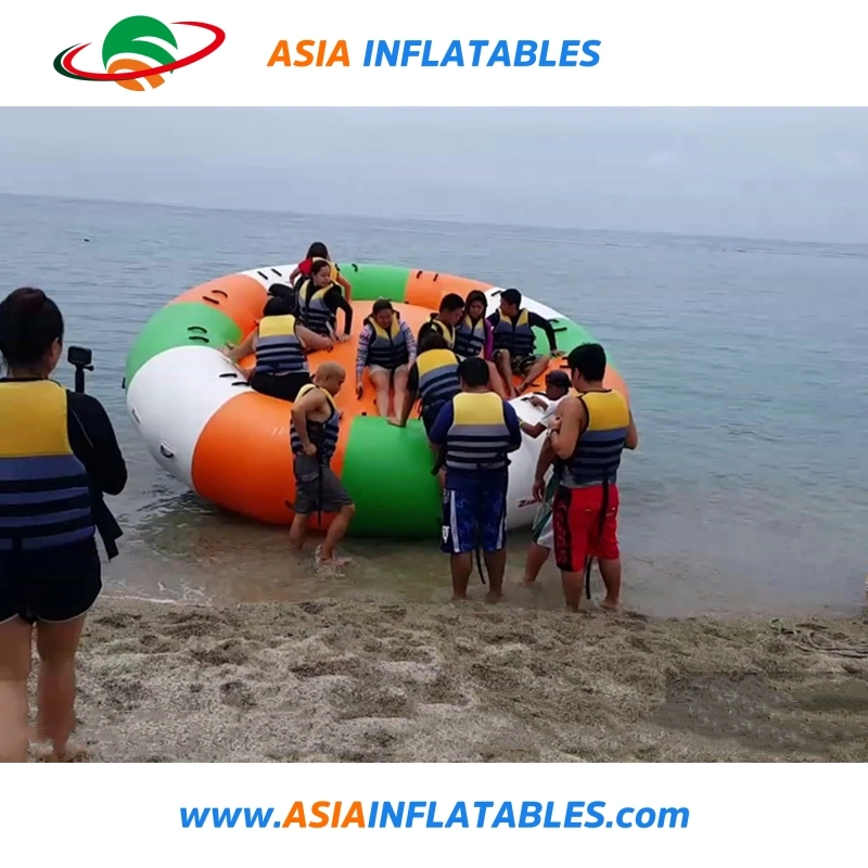 Commercial Grade Disco Boat Inflatable Inflatable Disco Boat Water Toy Inflatable Disco Boat