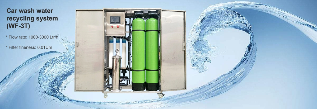 Wf-3t Car Wash Water Recycling System for Sewage Treatment