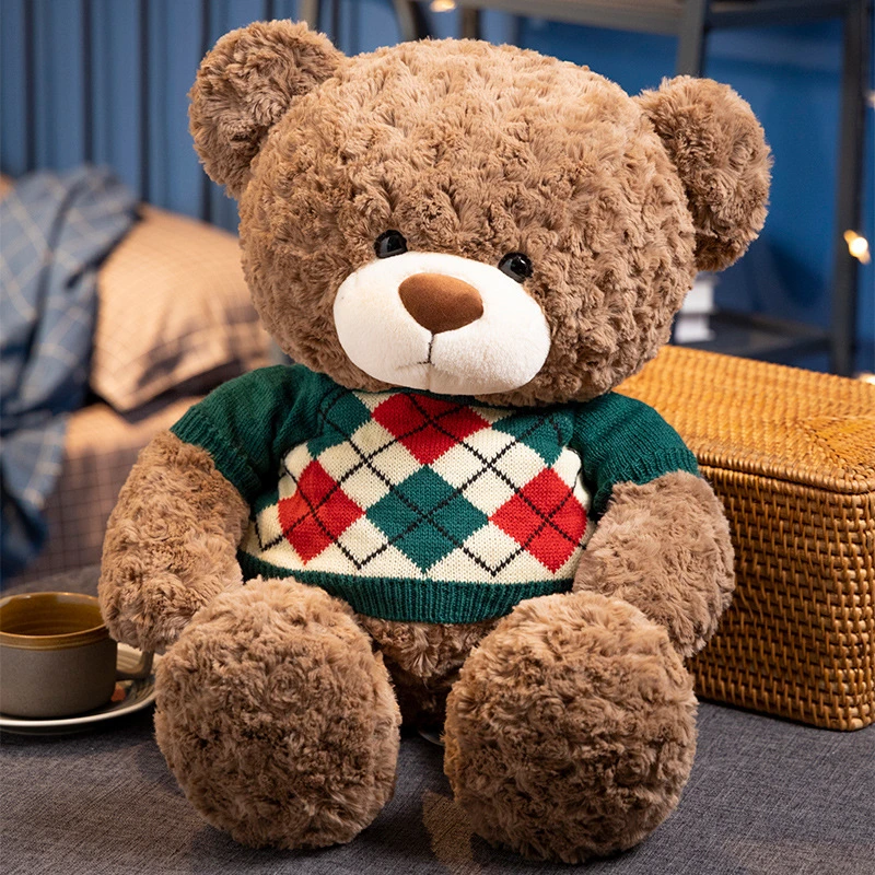 Custom Brinquedos Stuffed Plush Teddy Bear Kids Toy with T Shirt