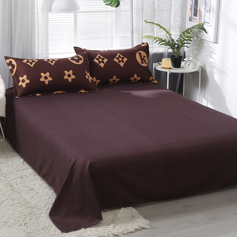 Cheap Price Soft Brushed Microfiber Cotton Feel Printed Bedroom Set Home Textile