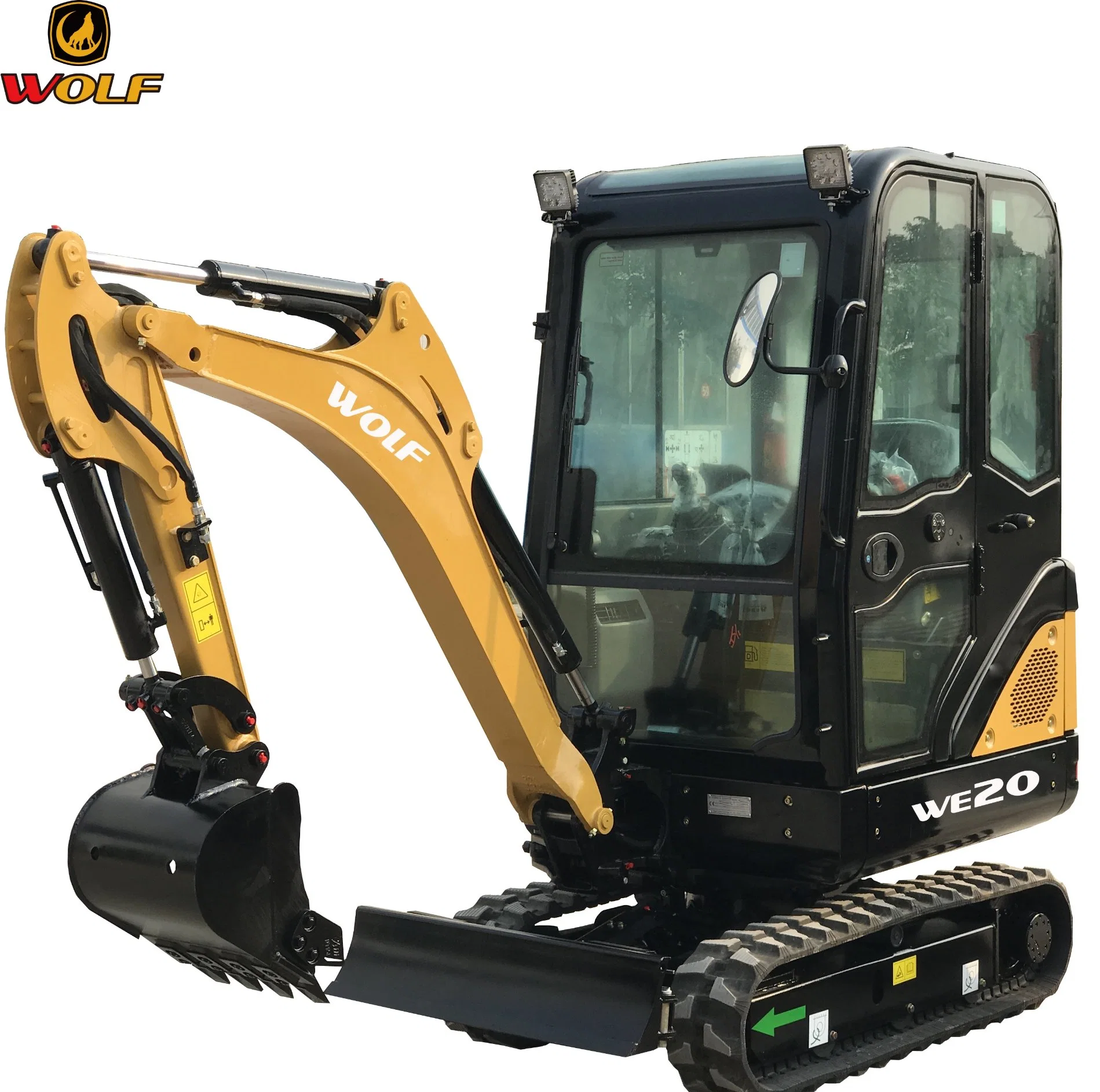 Wolf 1 Ton - 2 Ton Mini Excavators for Europe Market