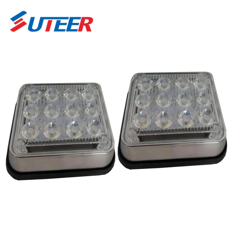 Square High Power Perimeter Strobe Warning Ambulance Lights (L234)