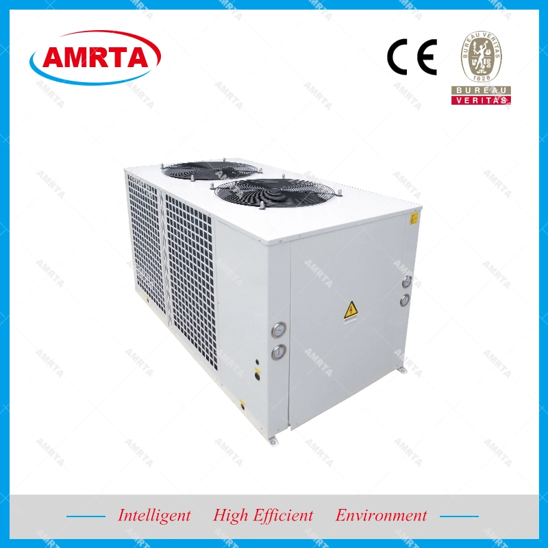 30kW / 50kw Mini Scroll Industrielle Klimaanlage R32 DC Inverter Luftquelle Wärmepumpe Luftgekühltes Industrielles Glykol-Wasser Kühlsystem