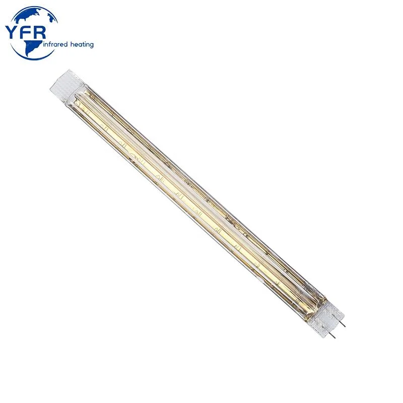 600mm 2000W Replacement Lamp Halogen Heater Short Wave Heating Tube