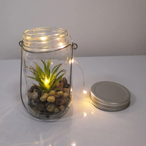 Lp3201portable Glass Jar with Copper Wire LED Twinkle Light with Copper Wire LED Twinkle Light