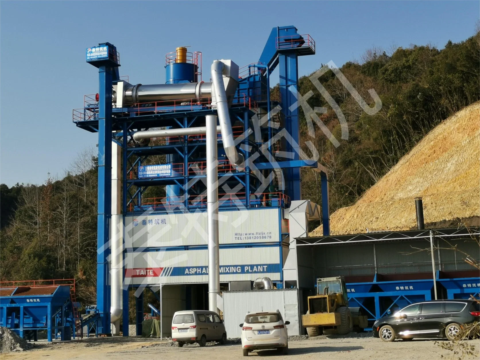 Taite Construction Machinery se concentre sur la production d'équipements de mélange de sol stabilisé pour les centrales d'asphalte.