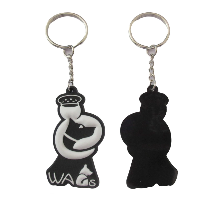 Atacado Custom logo Design Moda bonito Keychain para presentes