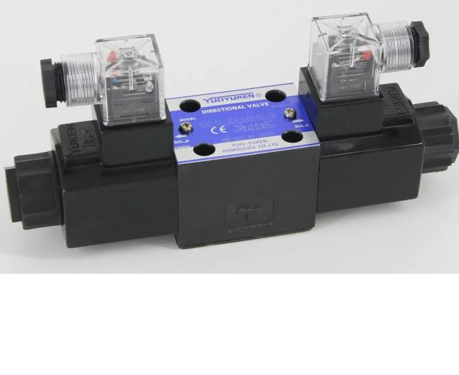 Yuciyuken Solenoid Operated Directional Control DSG-01 Sseries Plug-in Connector Type JIS Standard Valve