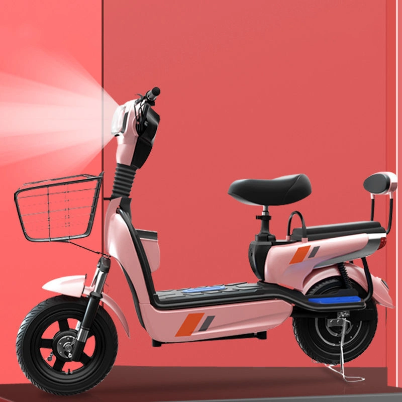 2022 Günstige Elektro-City-Bike 350W 48V 2 Sitz E Fahrrad Elektro Fahrrad mit CE