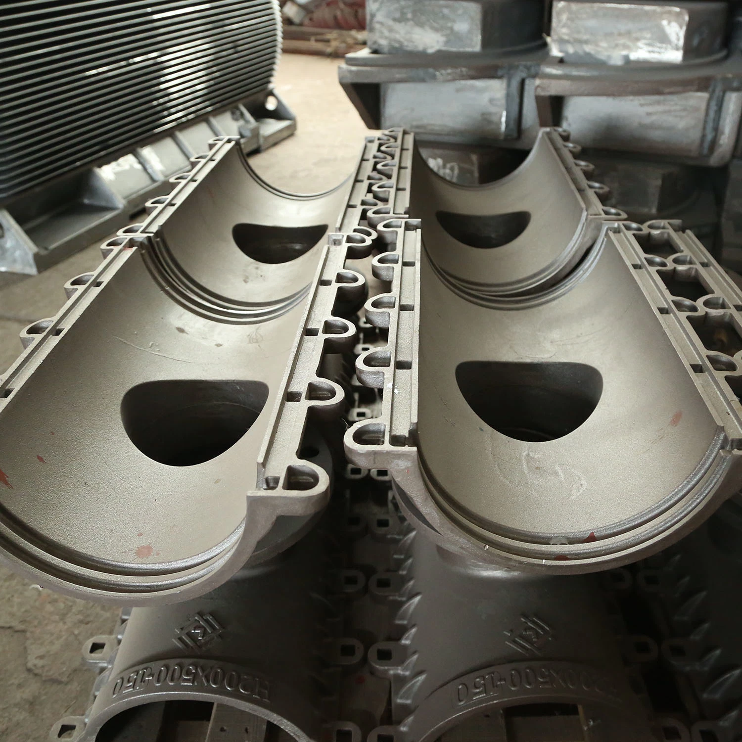 Factory Provided Sand Casting Highly Ductile High-Strength Malleable Cast Iron GLS-400-15