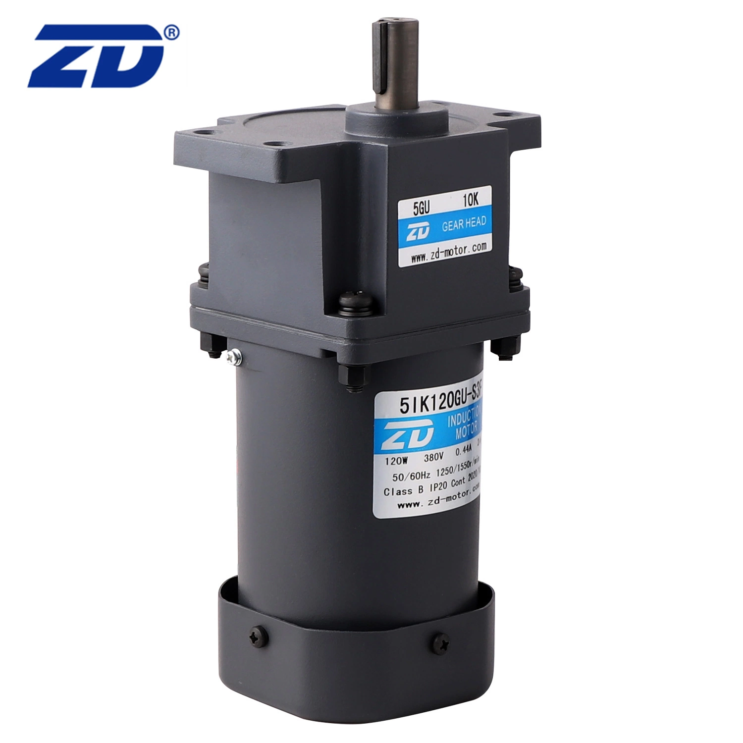 ZD 120W de puissance 3~ 750k Ratio moteur AC électrique de réducteur