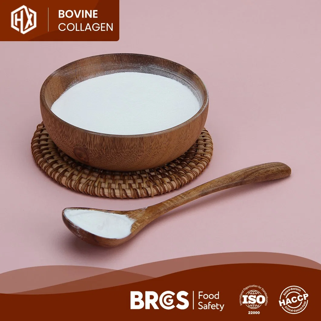 Haoxiang Collagen Peptides From Bovine Bone OEM Customized Bovine Collagen Peptide Protein Powder China Manufacturers One-Stop Service Growth Collagen Peptides